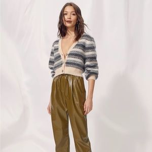 Aritzia Wilfred Cadence Cardigan XXS Grey